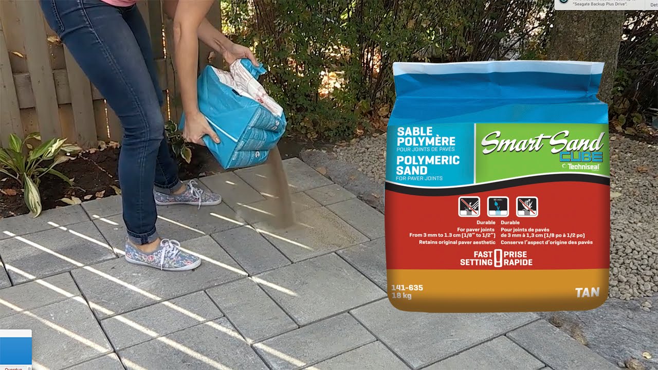 Comment installer le Sable polymère SmartSand de Techniseal